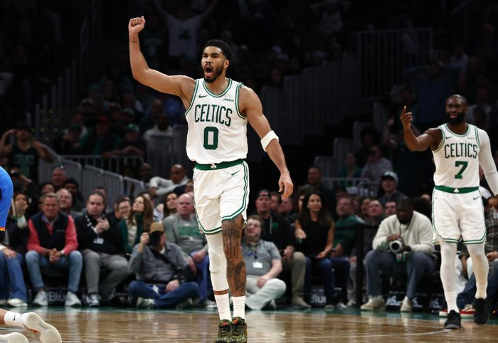 塔图姆爆发率队大胜黄蜂 绿军伤病潮中显露争冠