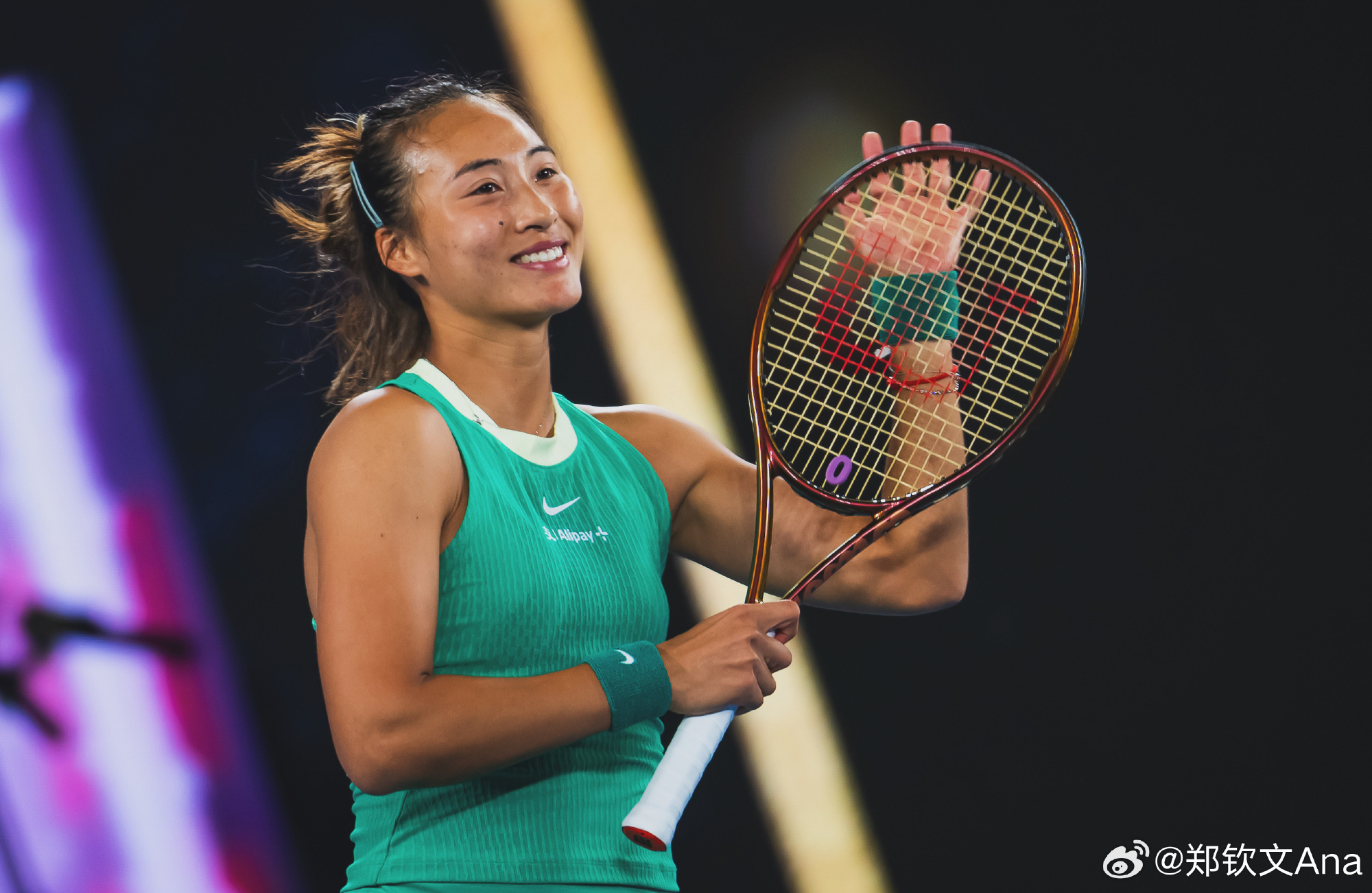 郑钦文力克卡林斯卡娅晋级澳网女单四强 创个人