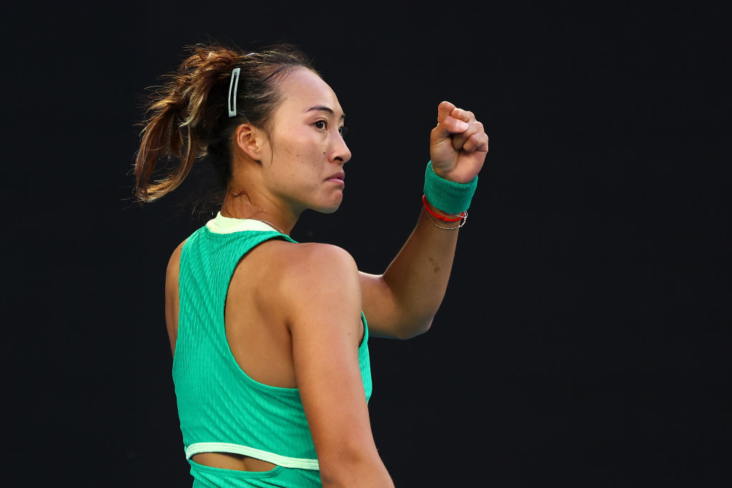 郑钦文力克卡林斯卡娅晋级澳网女单四强 创个人