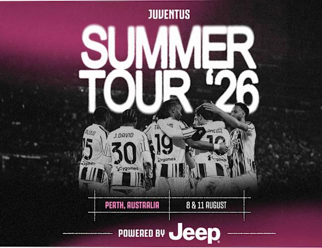 尤文图斯澳大利亚巡回赛迎国际米兰与巴勒莫挑